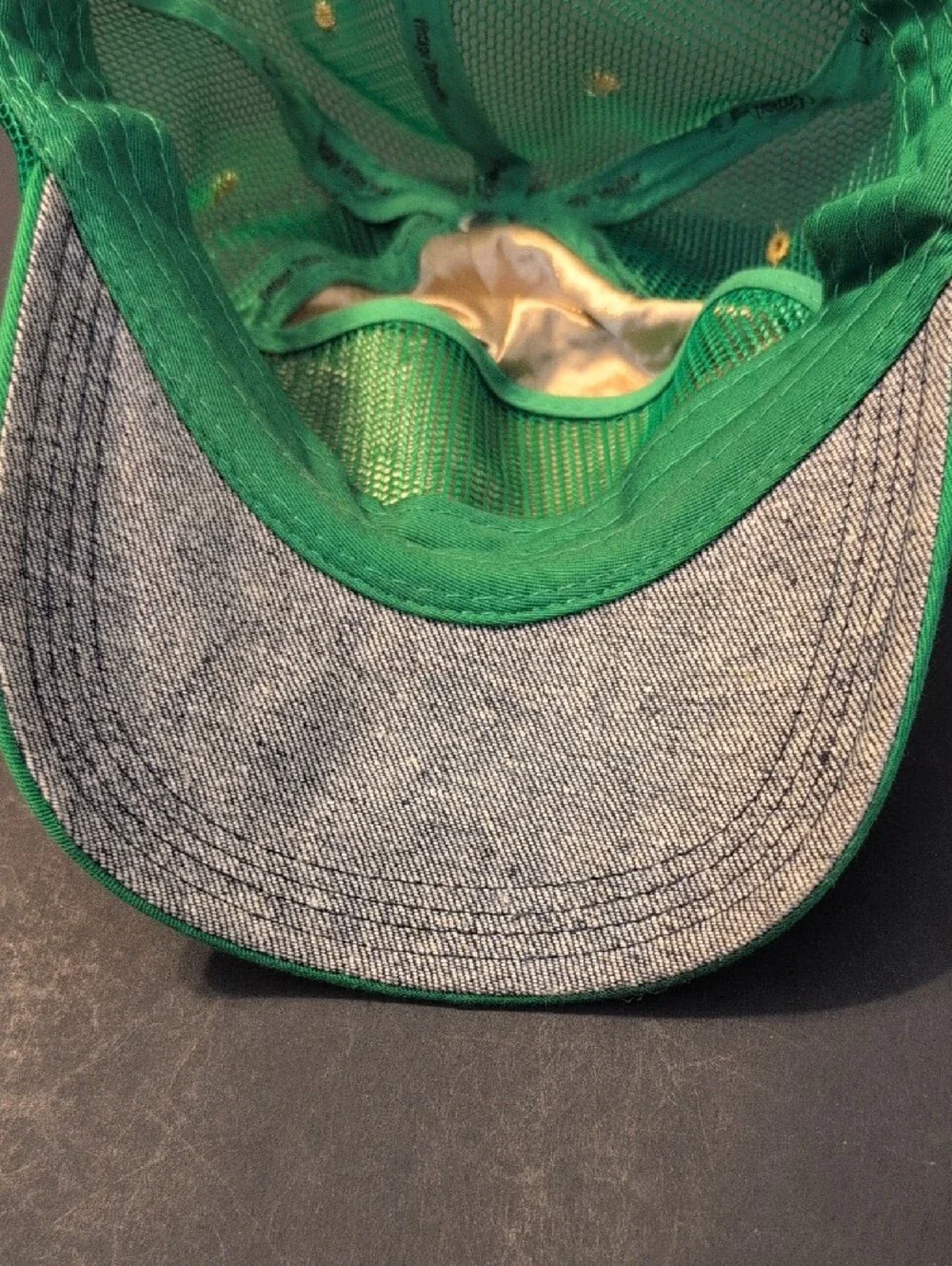 Ed Hardy Kids Green Sequin Skull Cap by Christian Audigier